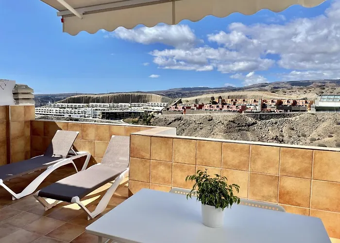 Homeforguest Amplio Con Piscina Y Terraza En Mogán
